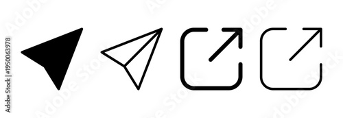 Share icon vector illustration. Sharing sign and symbol