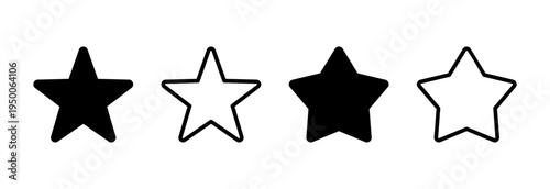 Star Icon vector illustration. rating sign and symbol. favourite star icon