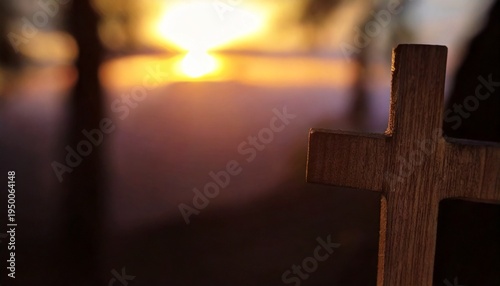 Cross at Sunrise