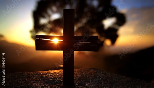 Cross at Sunrise