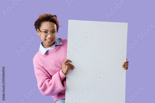 Teenage African-American gi...