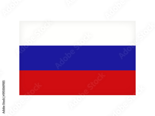 ロシアの国旗のイラスト素材3