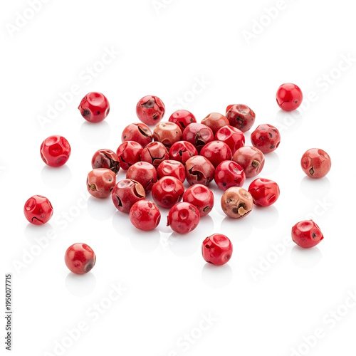 Essential gourmet asset of pink peppercorns for professional culinary use