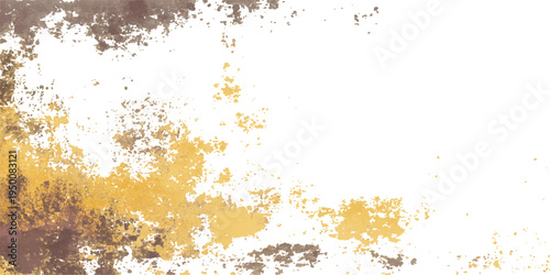 Abstract grunge textured background with paint splashes and stains