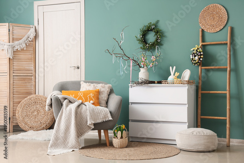 Interior of living room wit...