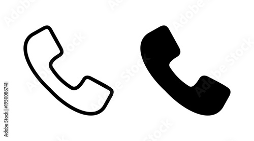 Call icon set vector. telephone sign and symbol. phone icon. contact us