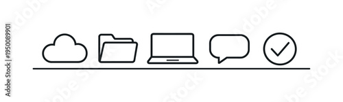 Reliable cloud collaboration and digital teamwork allowing professionals to share files, communicate efficiently, and work together remotely across connected online platforms