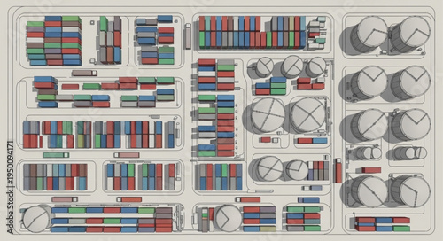 Complex Data Visualization with Bar Charts and Pie Charts.