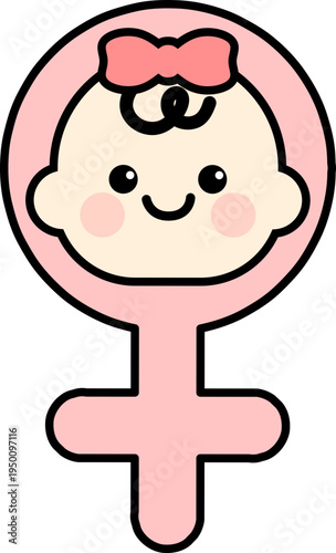 gender reville girl symbol