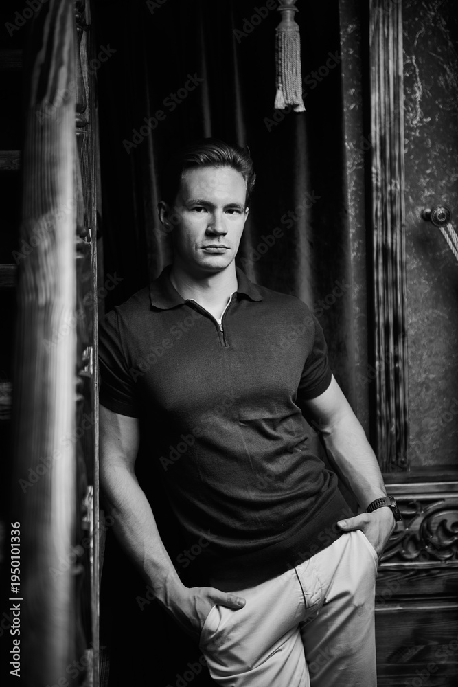 Fototapeta premium Monarch Strength Portrait