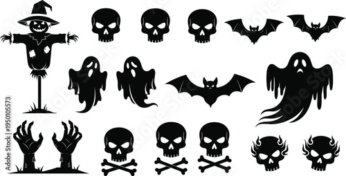 People wearing face masks with speech bubbles illustration set representing communication, health safety, and pandemic awareness