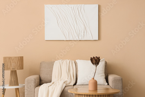 Interior of stylish living ...