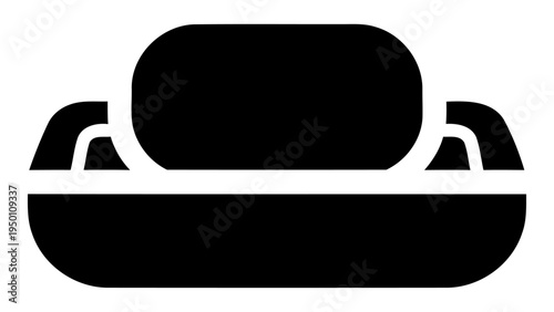 Soap holder tray icon vector illustration