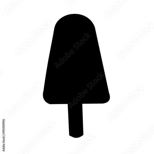 popsicle isolated silhouette useful clipart summer.eps