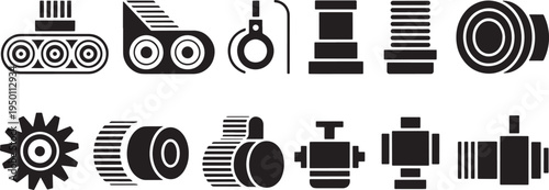 Industrial valves and pumps with pressure gauges for fluid control systems and pipelines