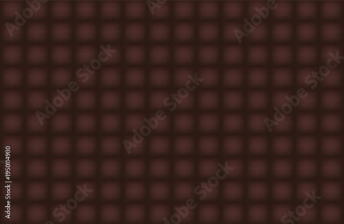 Brown upholstery. Geometric pattern. Stylish texture.
Luxury dark brown, light brown background. Vector illustration. Seamless luxury cushioned surface. Cover, poster, flyer. Business background.
