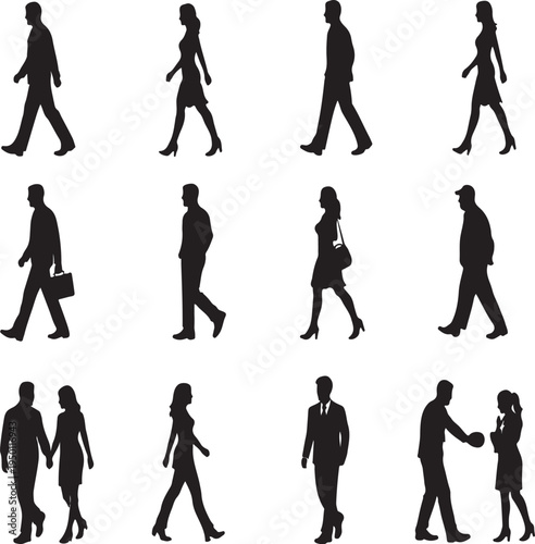 Ultimate People Silhouette & Lifestyle Vector Collection.