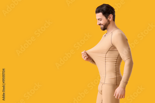 Handsome young man wearing ...