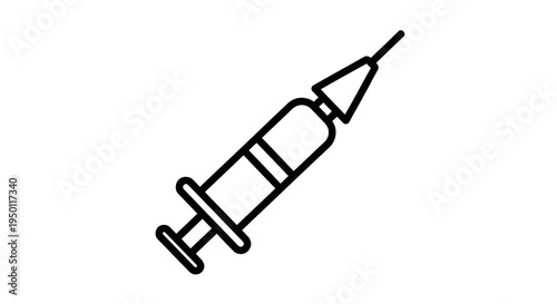 Medical Syringe Needle Injection Tool.