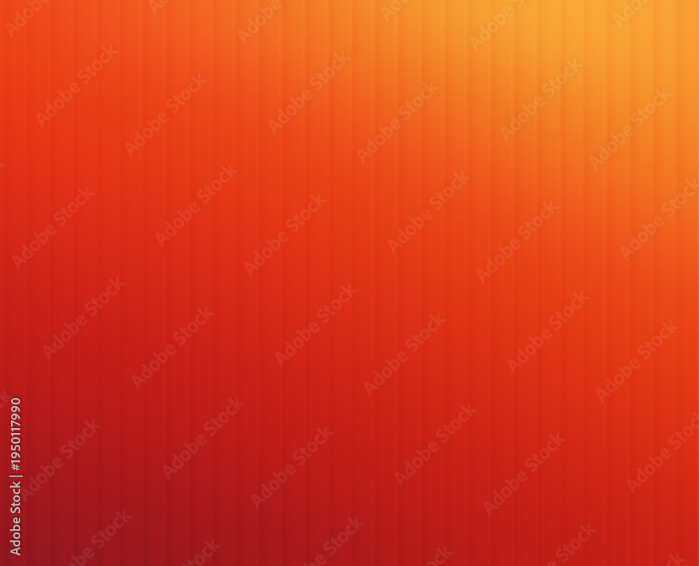 Obraz premium Soft gradient of vibrant orange and red hues blending smoothly in a vertical pattern