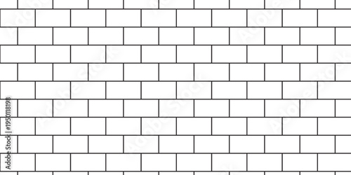 miniml abstract pavement floor and wall white structure brick wall row wallpaper texture design.