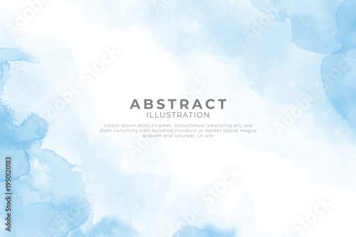 Blurry abstract design with text overlay