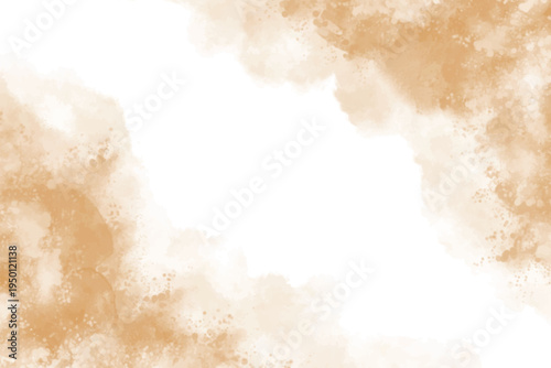 Blurry abstract image with white and orange hues