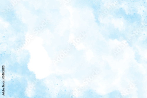 A blurry image of a light blue and white background
