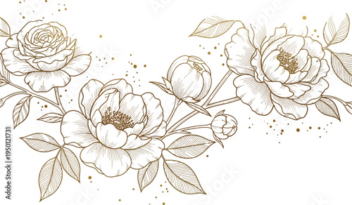 Vibrant purple background with yellow swirling lines