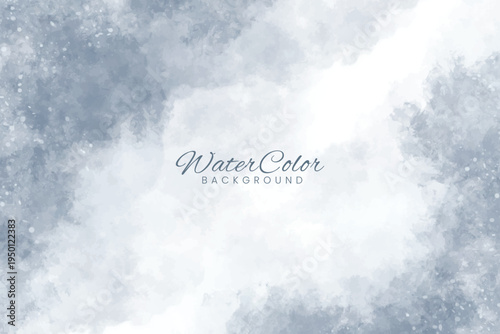 Winter scene with snowflakes and text overlay