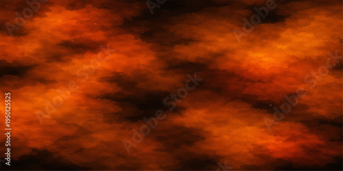 Abstract warm fiery abstract background with dynamic, glowing, textured with an ember-like feel