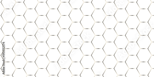 White abstract honeycomb mosaic and tile geometric hexagon vector illustration. geometric digital technology polygon science vintage square mosaic and web cover business texture.