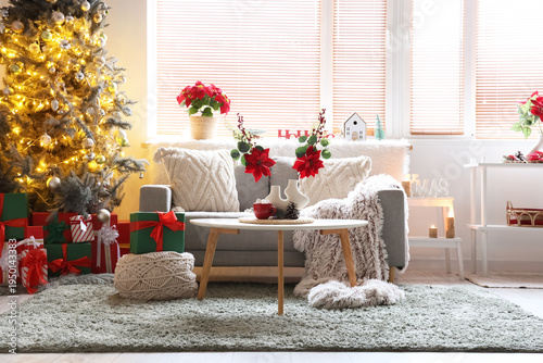 Interior of living room wit...