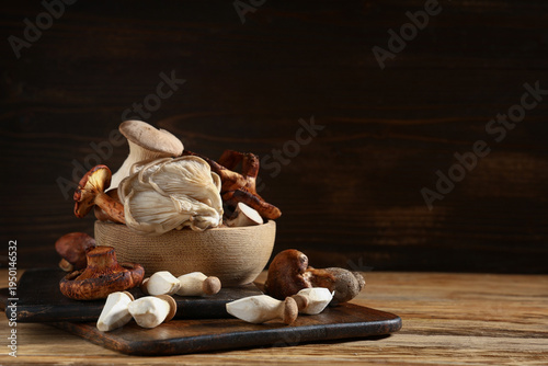 Bowl with different fresh m...
