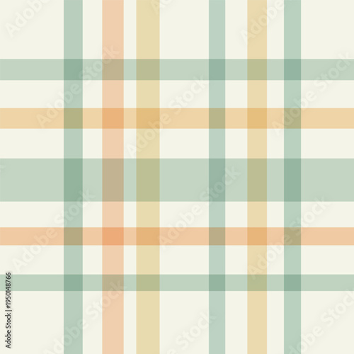 Square grid seamless pattern for fabric and walls with pastel checks. Square grid seamless pattern for textile and wraps or web use. Muted plaid tiles for modern design.