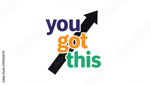 A powerful visual message symbolizing encouragement, perseverance, and upward trajectory, affirming self-belief and continuous improvement towards