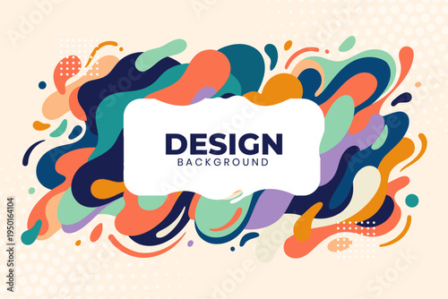 Vibrant abstract waves swirl in bold, flowing motion