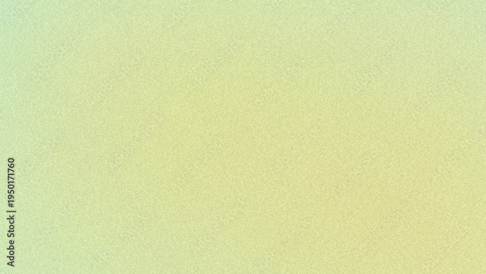 Fototapeta premium Abstract Grainy Gradient Background in Soft Green and Yellow