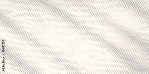 Seamless white and gray linen fabric texture with a woven cotton material pattern for a geometric textile backdrop design surface