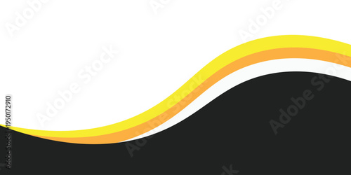 Abstract wave footers background illustration, EPS 10, Vector Illustration, design modern