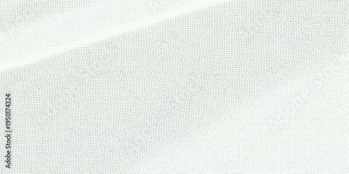 A clean white paper texture background with a blank snowy surface features a cold winter pattern and subtle gray linen material for a macro backdrop design