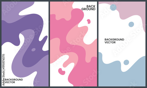 Abstract watercolor background vector with soft pastel shapes and seamless texture for design projects