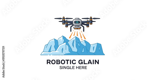 Drone flying over a mountain landscape.