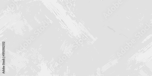 Abstract gray background with dynamic brushstroke textures and light gradients