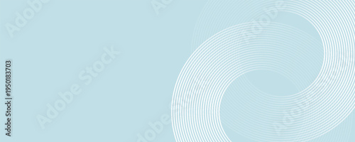 Modern abstract background. Glossy white gradient circle lines. Minimal geometric pattern. Simple graphic elements. Futuristic concept. Suitable for cover, poster, banner, brochure, eps10.