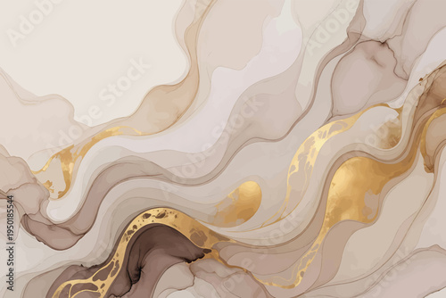 Abstract watercolor background in varying shades of blue creating a serene and fluid artistic texture for tranquil design projects