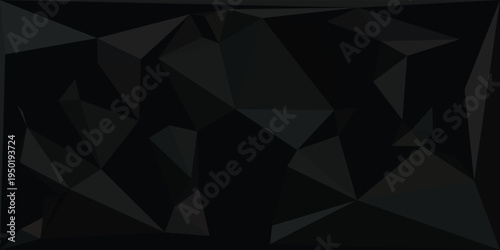 Minimal Low Poly Geometric Background with Modern Abstract Polygon Texture