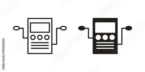 Dialysis icon symbol vector elements for infographic web. EPS10