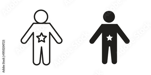 Good human icon symbol vector elements for infographic web. EPS10
