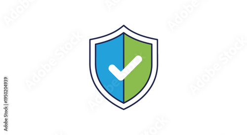 Shield icon with checkmark symbol.